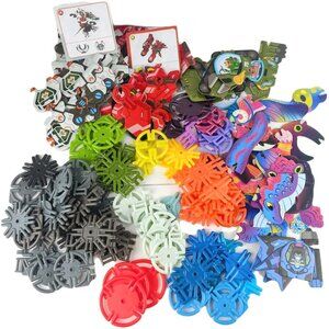 Large Lot Wendy's Smart Links Piece Plastic Building Toys Assorted Shapes